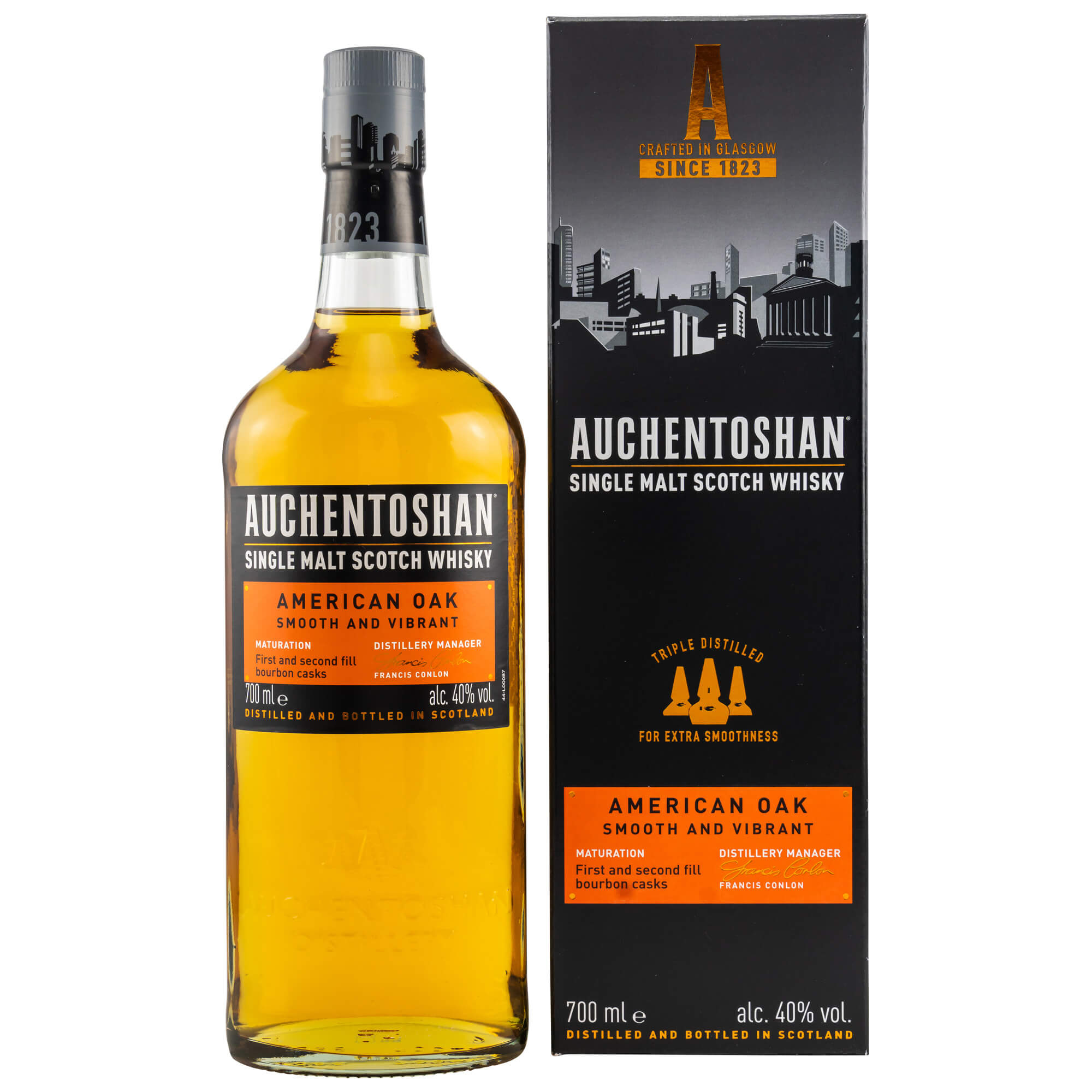 Auchentoshan American Oak Lowland Single Malt Scotch Whisky