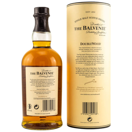 Balvenie Double Wood 12 Jahre Speyside Single Malt Scotch Whisky