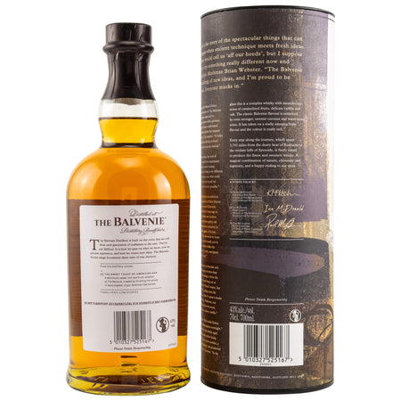 Balvenie 12 Jahre - The Sweet Toast of American Oak Speyside Single Malt Scotch Whisky