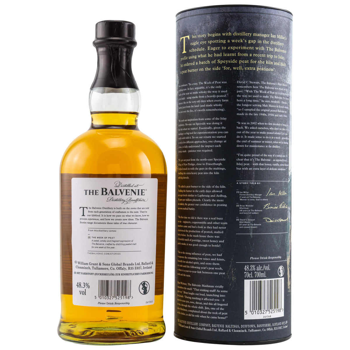 Balvenie The Week of Peat 14 Jahre Speyside Single Malt Scotch Whisky