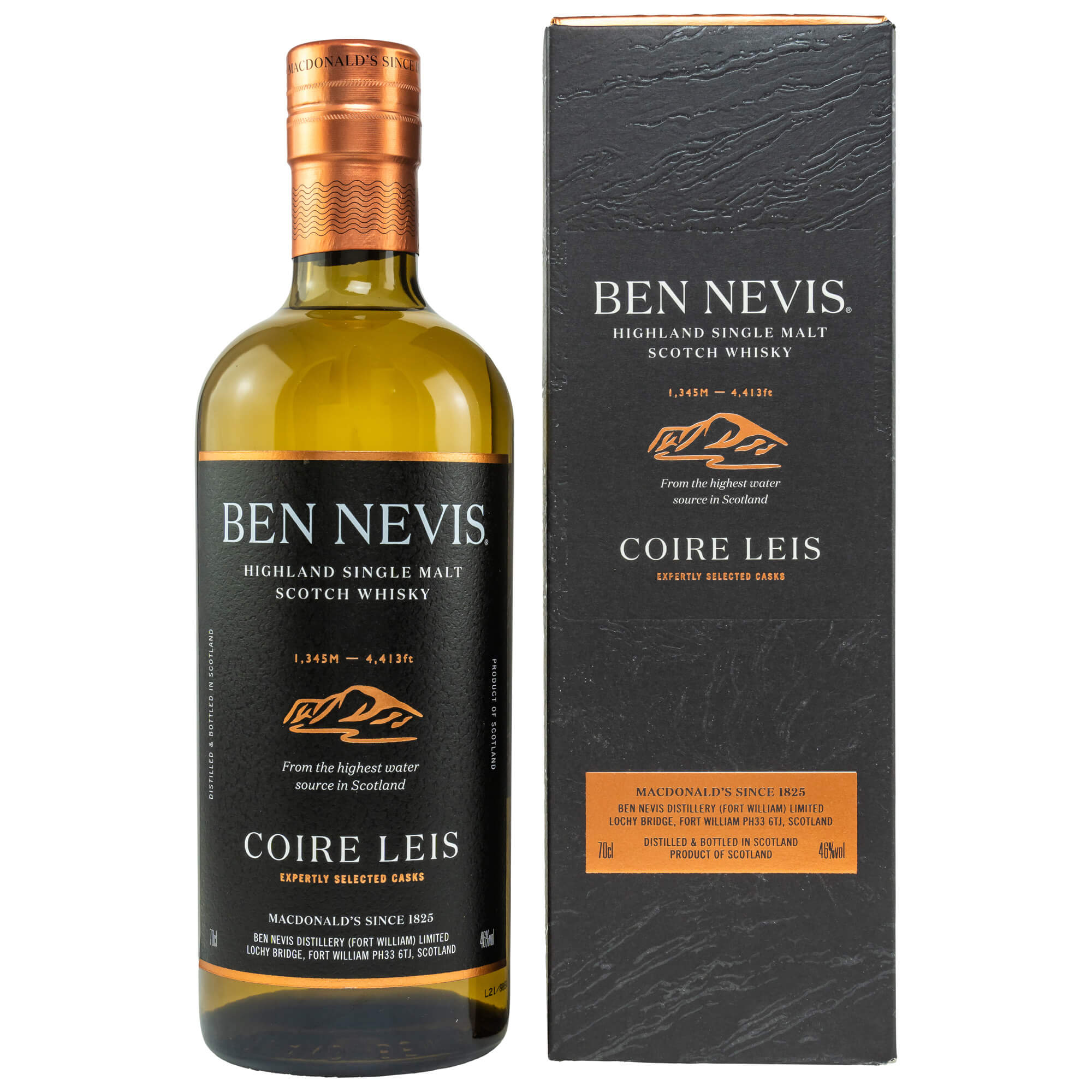 Ben Nevis Coire Leis Highland Single Malt Scotch Whisky