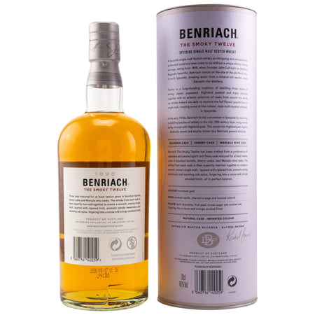Benriach 12 Jahre The Smoky Twelve Speyside Single Malt Scotch Whisky