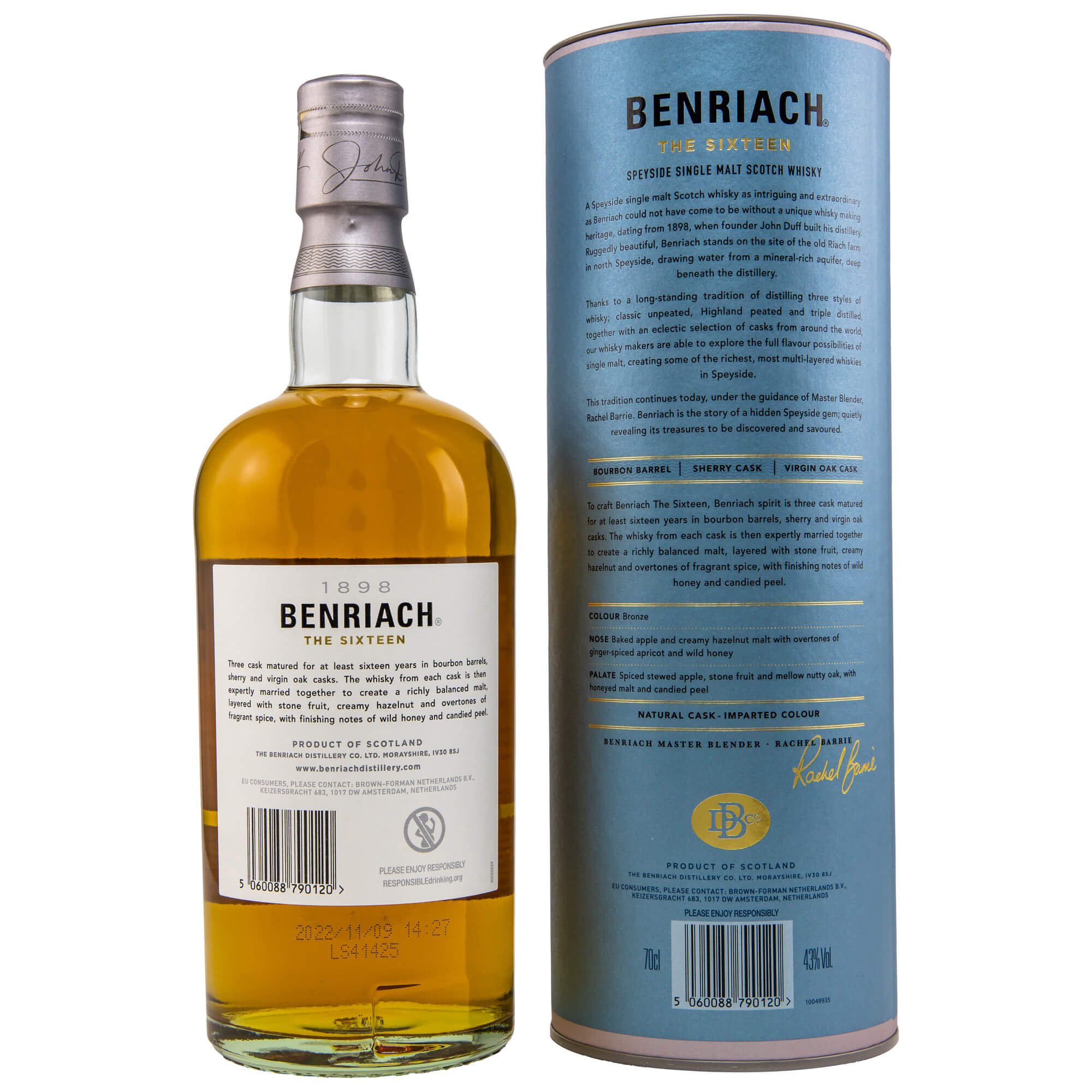 Benriach 16 Jahre The Sixteen Speyside Whisky