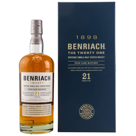 Benriach 21 Jahre The Twenty One Four Cask Matured Speyside Single Malt Scotch Whisky