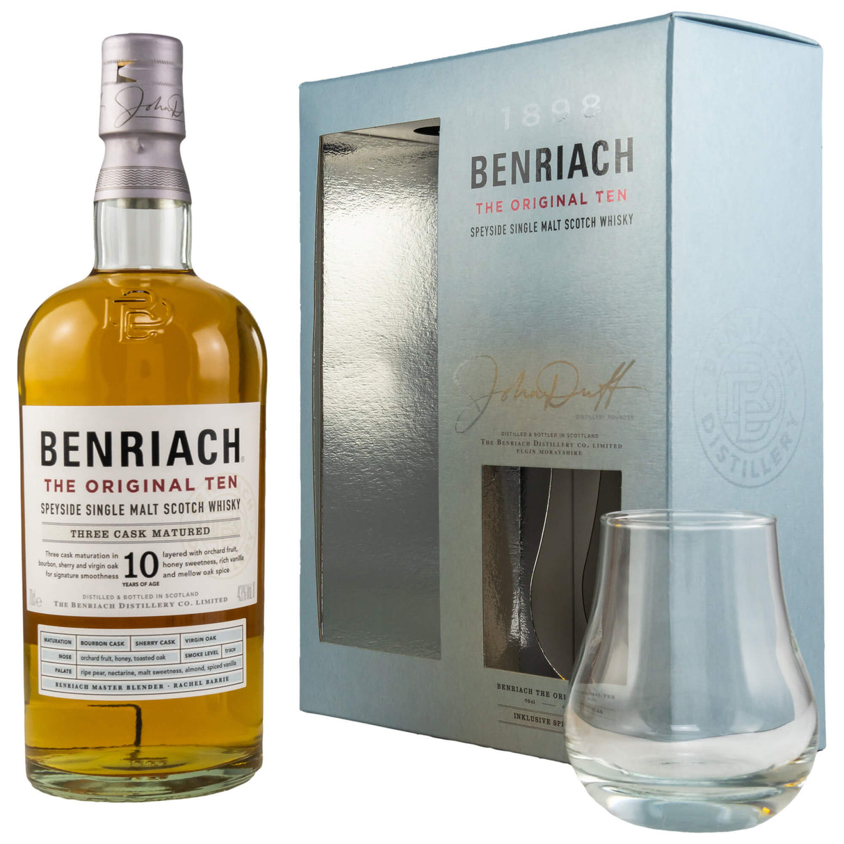 Benriach 10 Jahre The Original Ten inkl. Glas