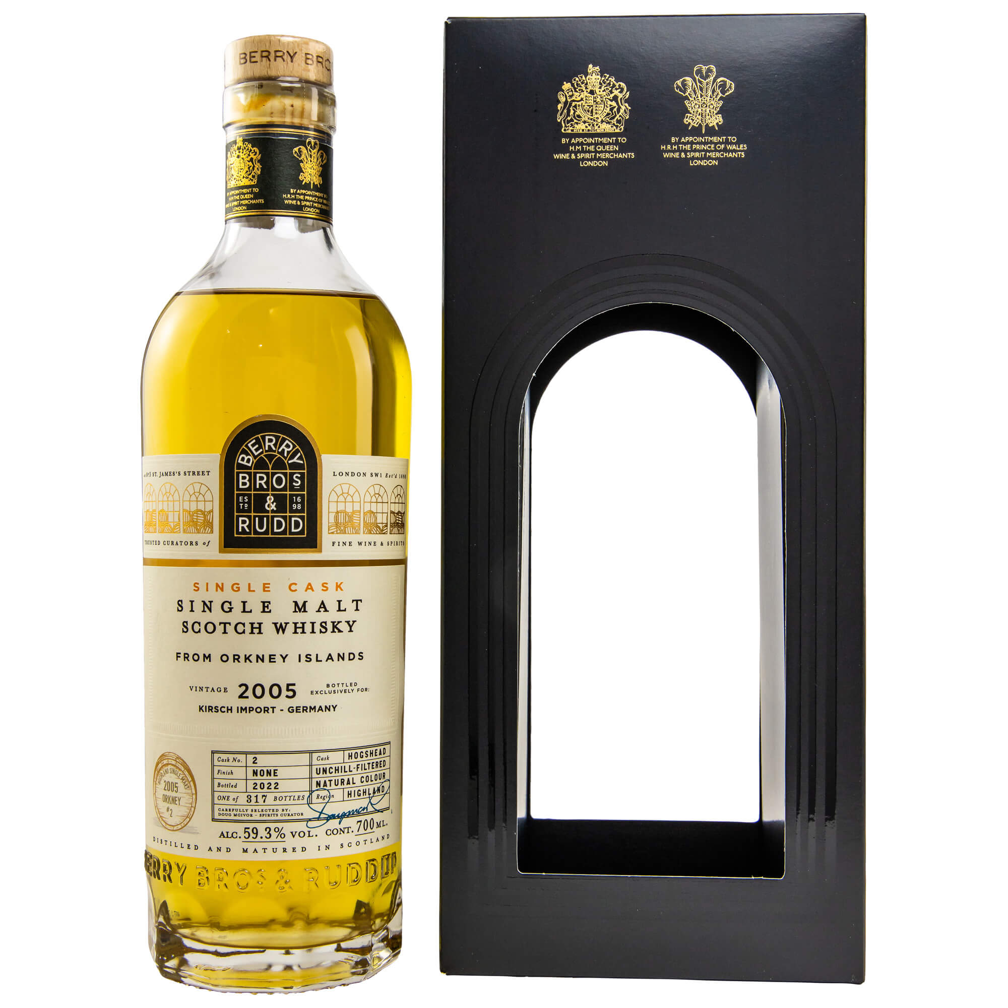 Berry Bros. and Rudd Orkney Single Malt Whisky