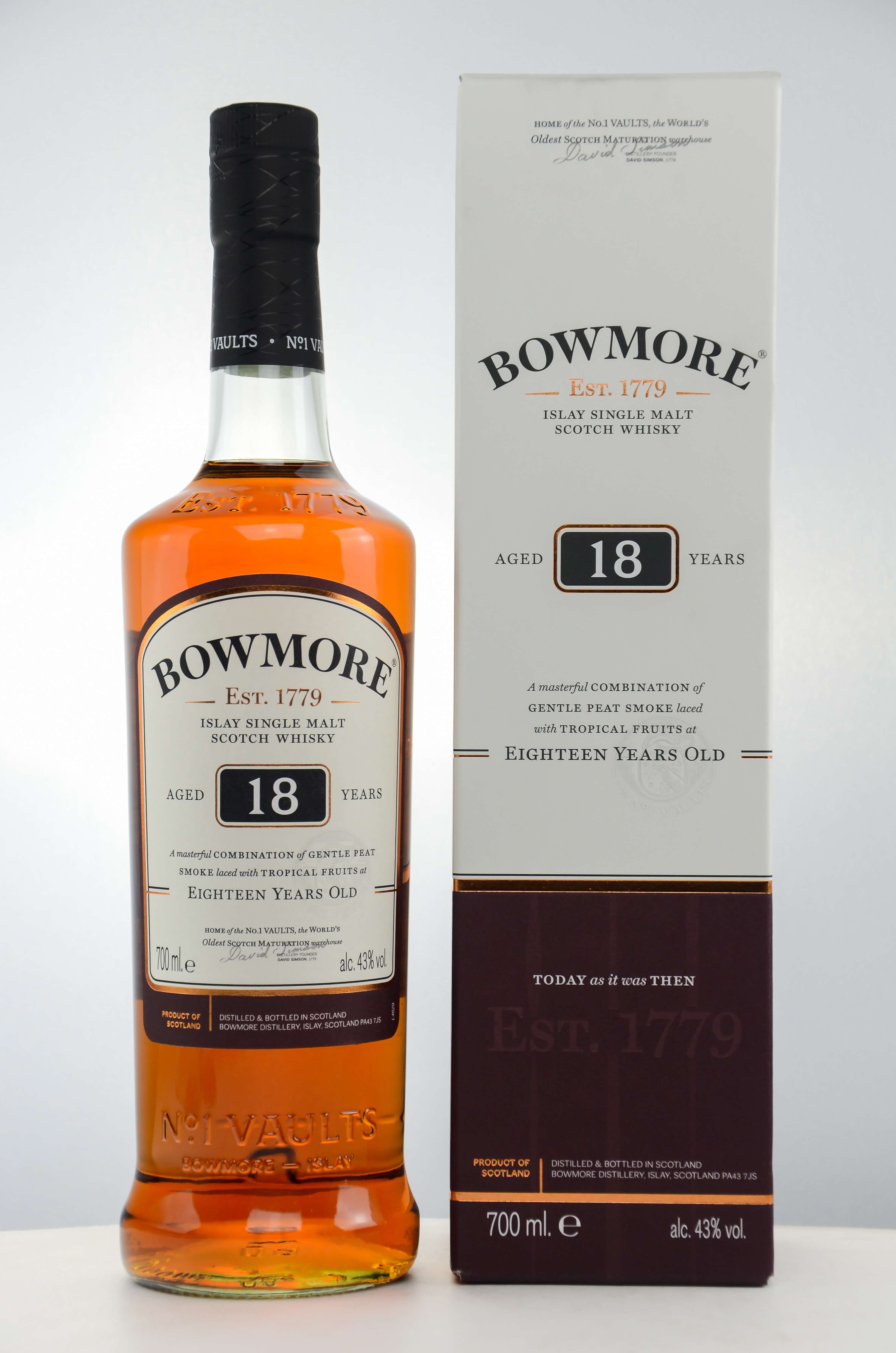 Bowmore 18 Jahre Islay Single Malt Scotch Whisky