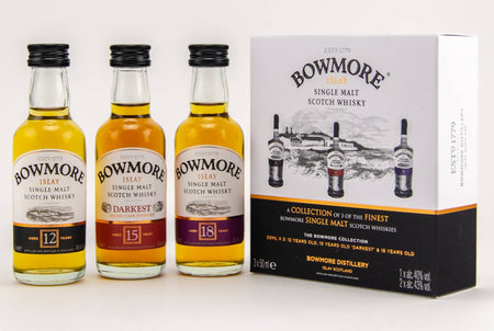 Bowmore Miniatursortiment Islay Single Malt Scotch Whisky