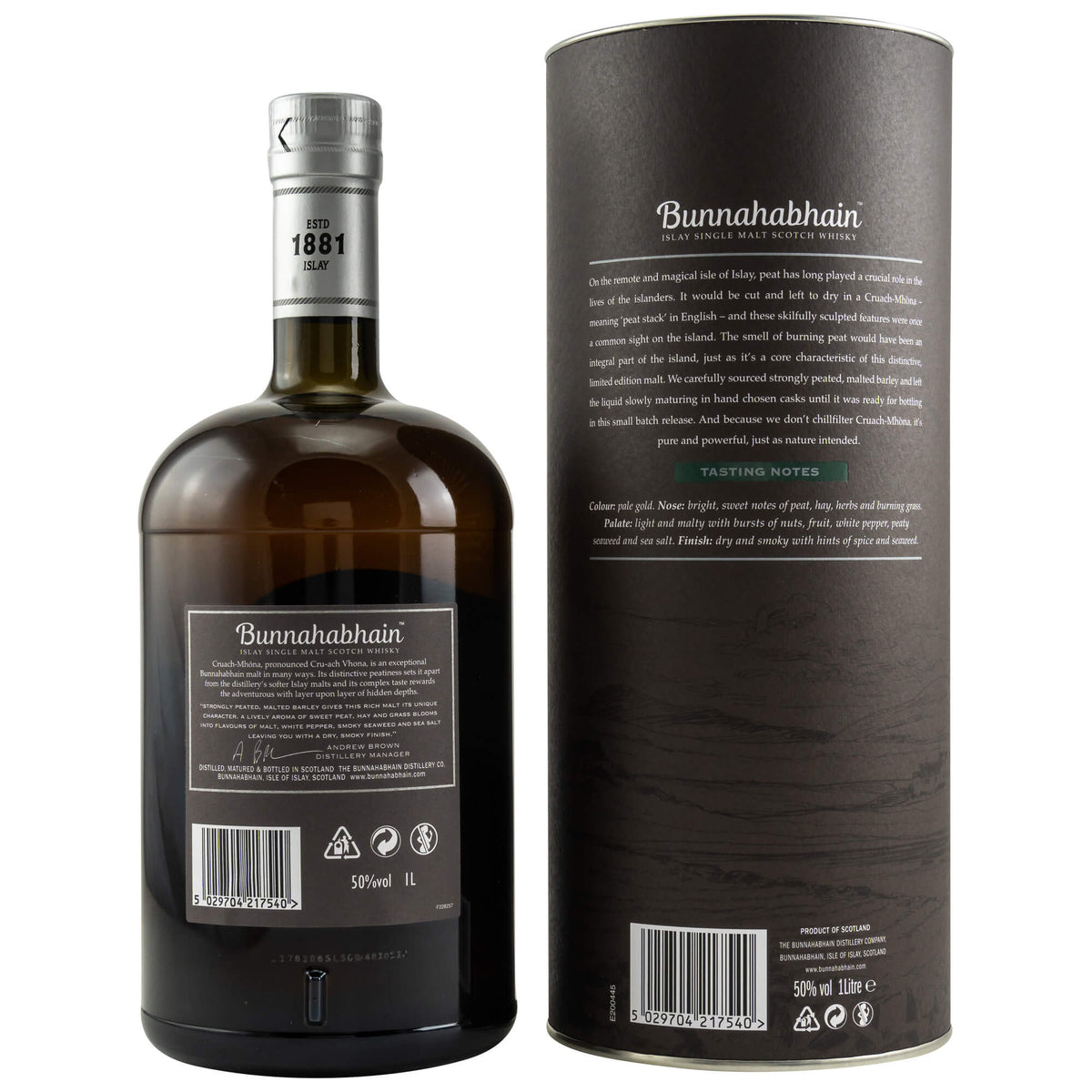Bunnahabhain Cruach Mhona Islay Single Malt Scotch Whisky