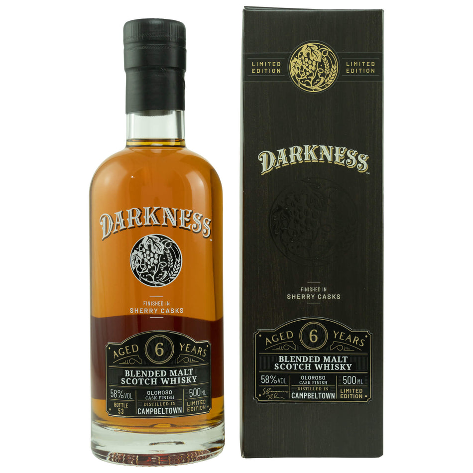 Campbeltown 6 Jahre Darkness Blended Malt Whisky