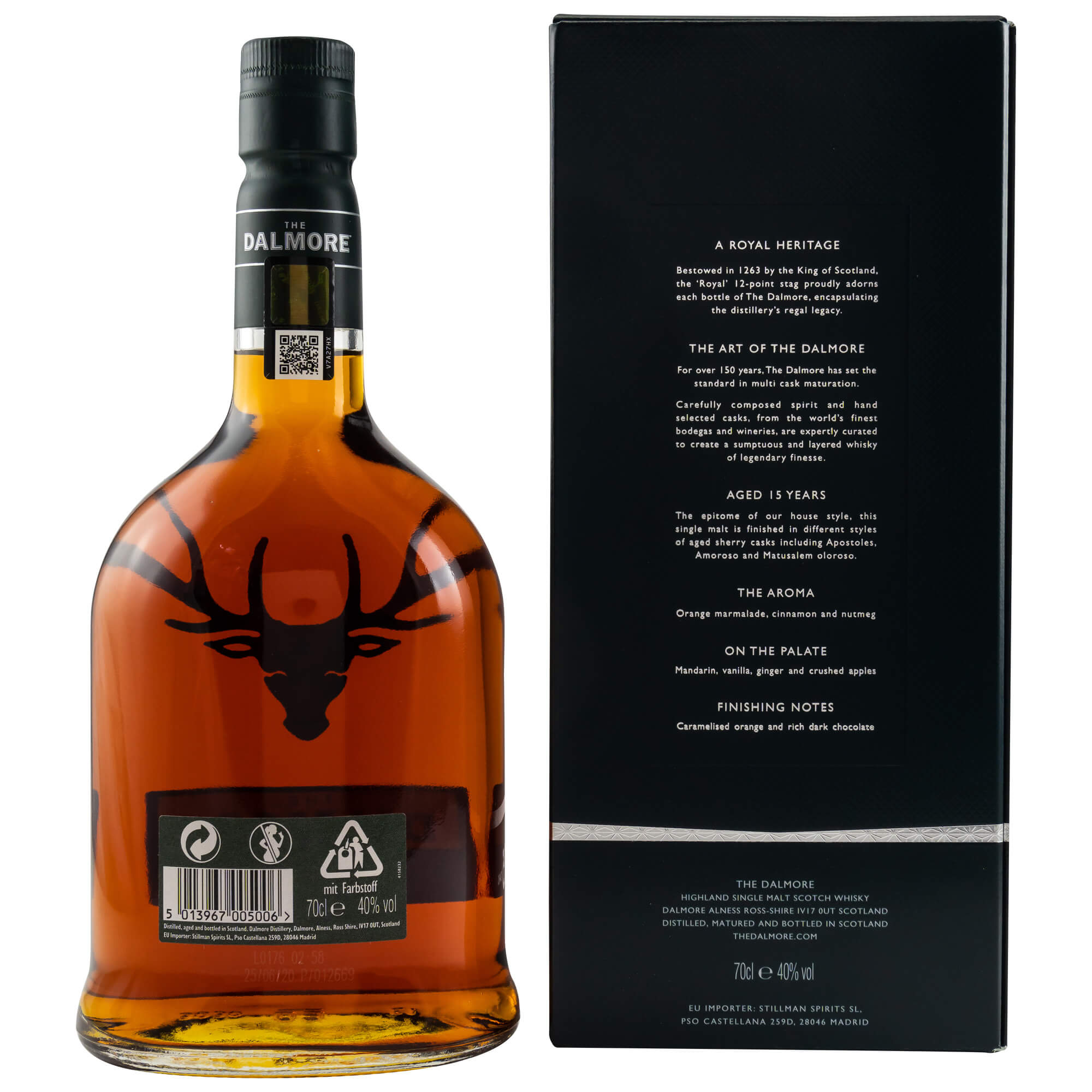 Dalmore The Fifteen 15 Jahre Highland Single Malt Scotch Whisky