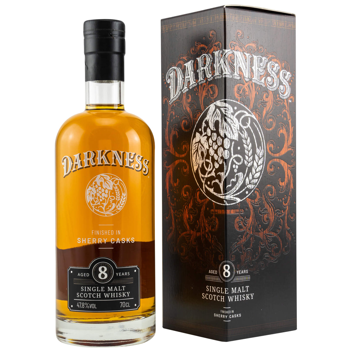 Darkness 8 Jahre Sherry Cask Finish Single Malt Scotch Whisky