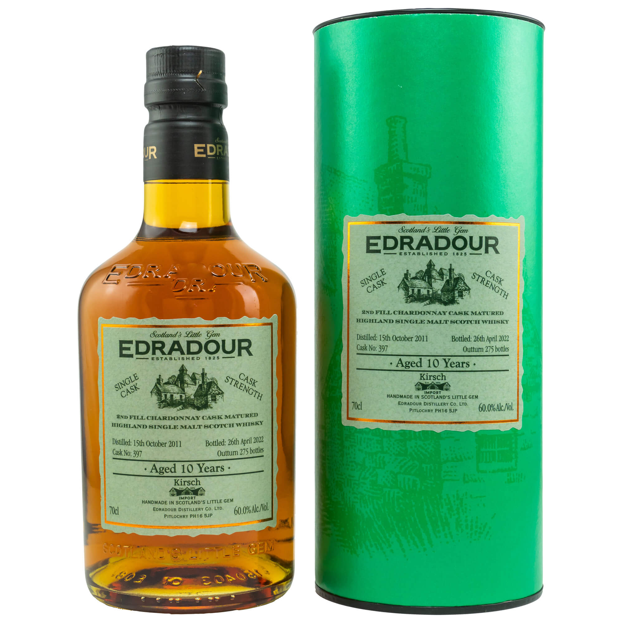 edradour 10 jahre single cask whisky