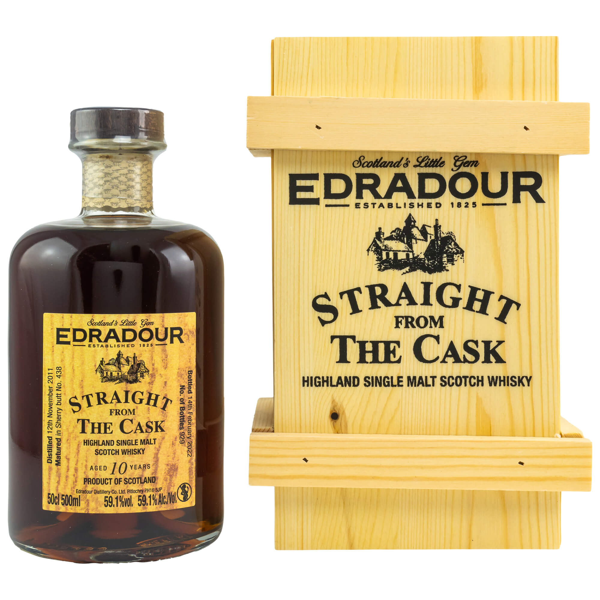 Edradour 2011/2022 10 Jahre - Straight from the Cask