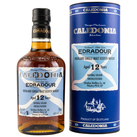 Edradour 12 Jahre Caledonia Highland Single Malt Scotch Whisky
