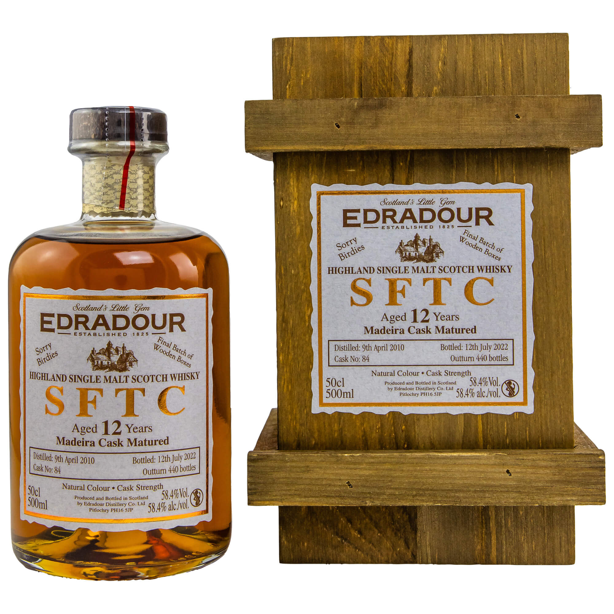 Edradour SFTC Madeira Cask 12 Jahre 2010/2022 Single Malt Whisky