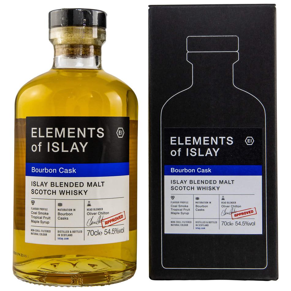 Elements of Islay Bourbon Cask Islay Blended Malt Scotch Whisky