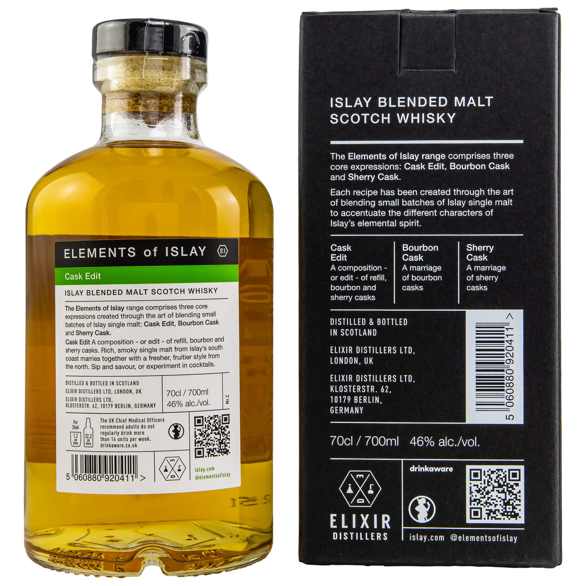 Elements of Islay Cask Edit Blended Malt Whisky