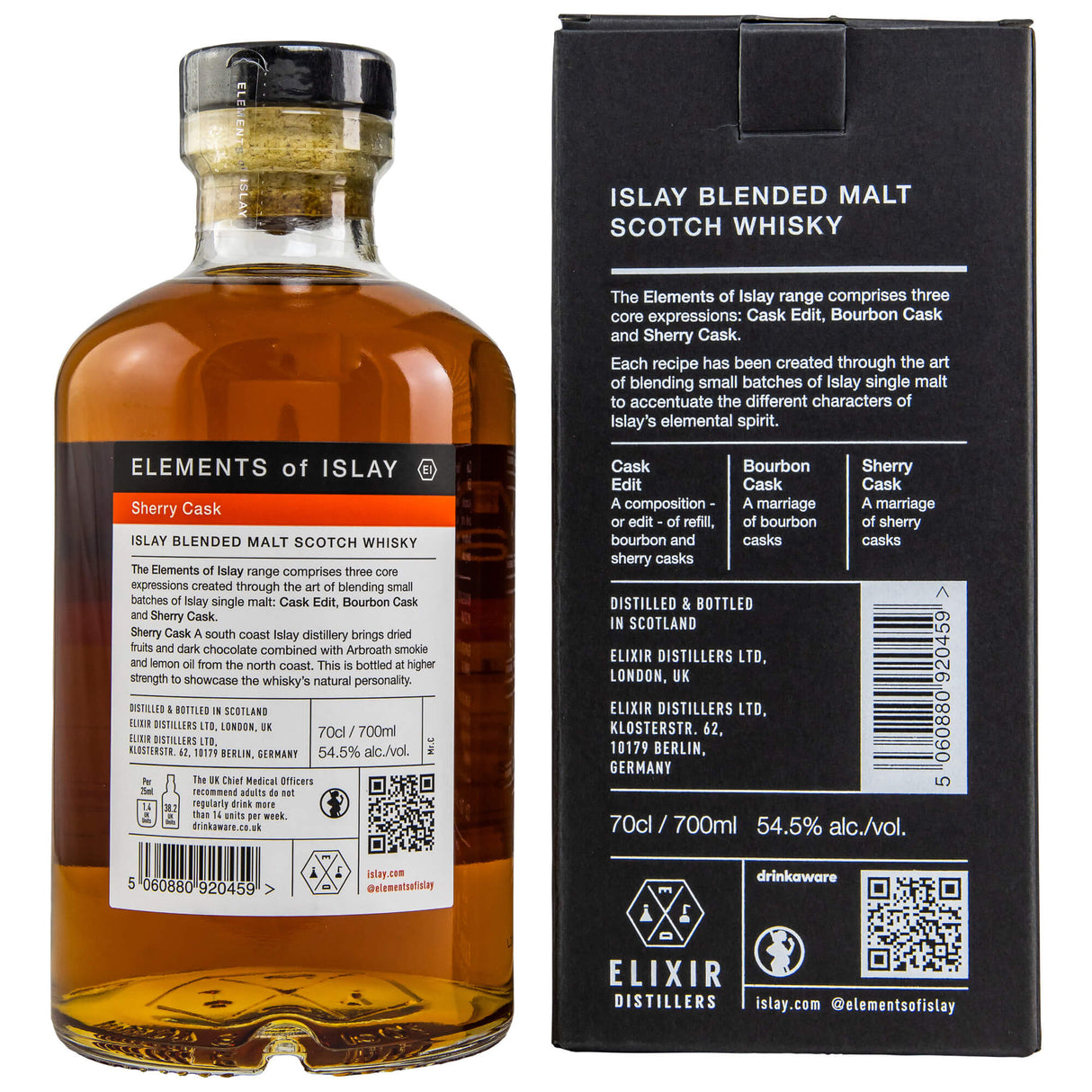 Elements of Islay Sherry Cask Whisky