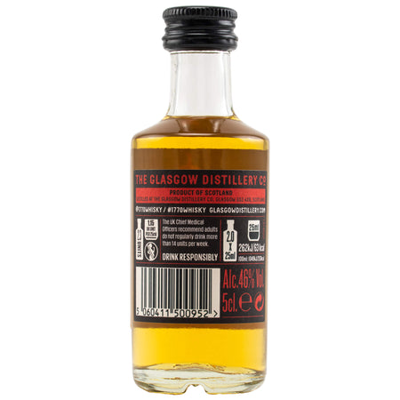 1770 Glasgow The Original Fresh &amp; Fruity Miniatur Lowland Single Malt Scotch Whisky