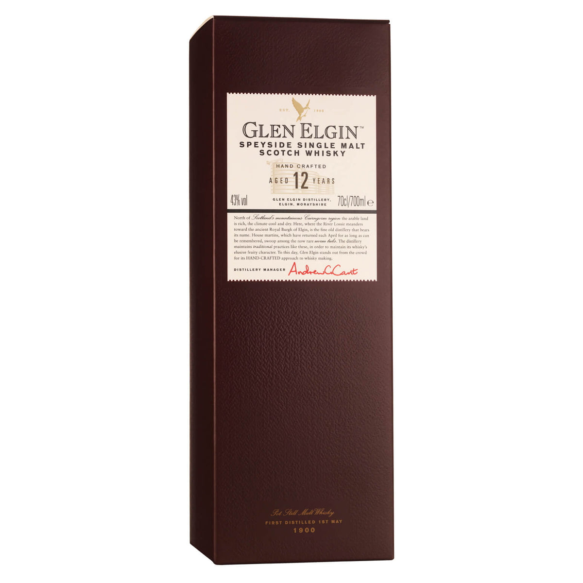 Glen Elgin 12 Jahre Speyside Single Malt Scotch Whisky