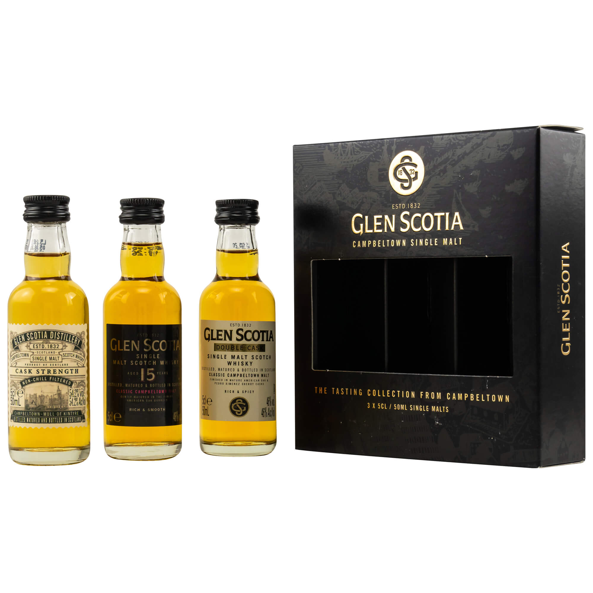 Glen Scotia Miniatursortiment