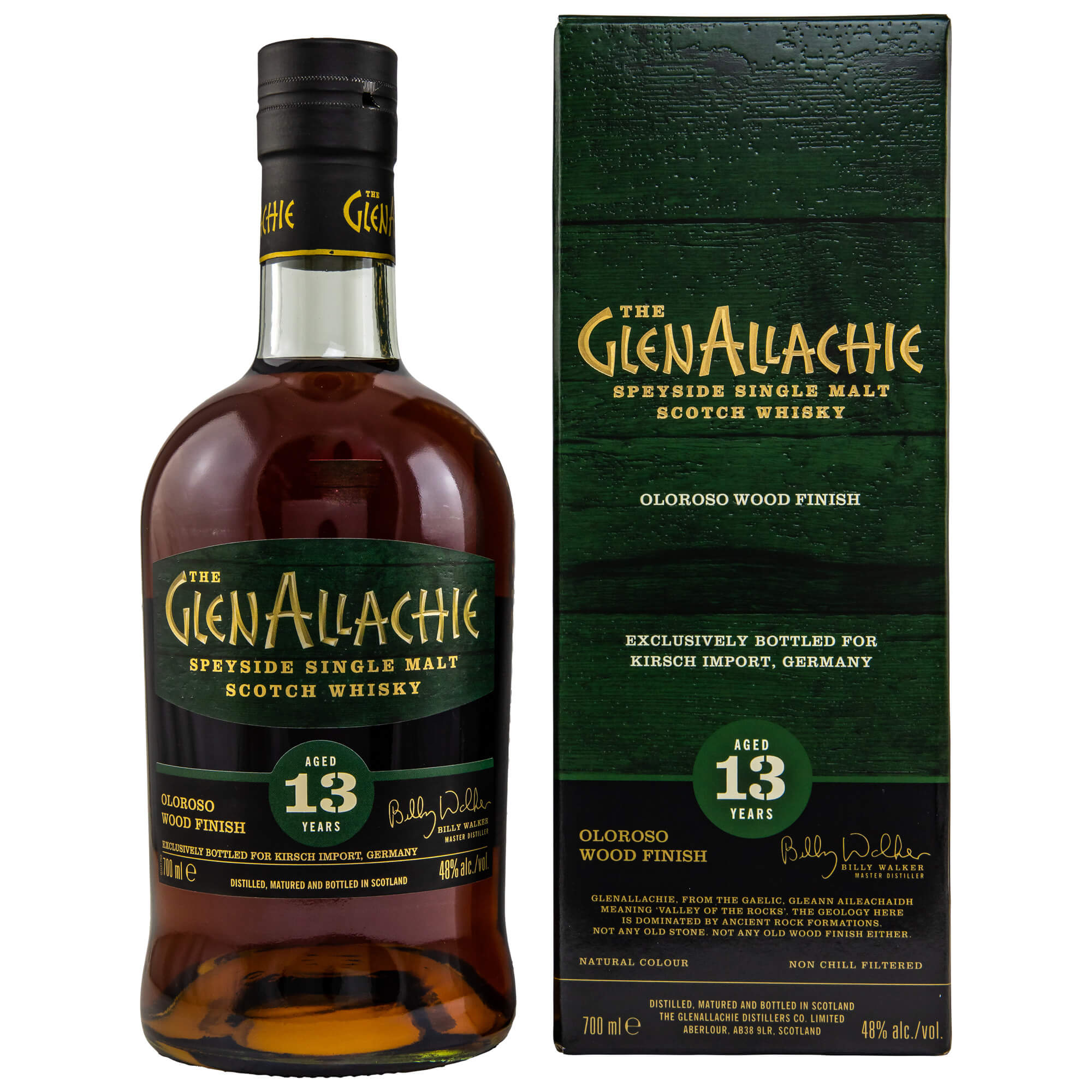 GlenAllachie Oloroso Wood Finish 13 Jahre Single Malt Whisky