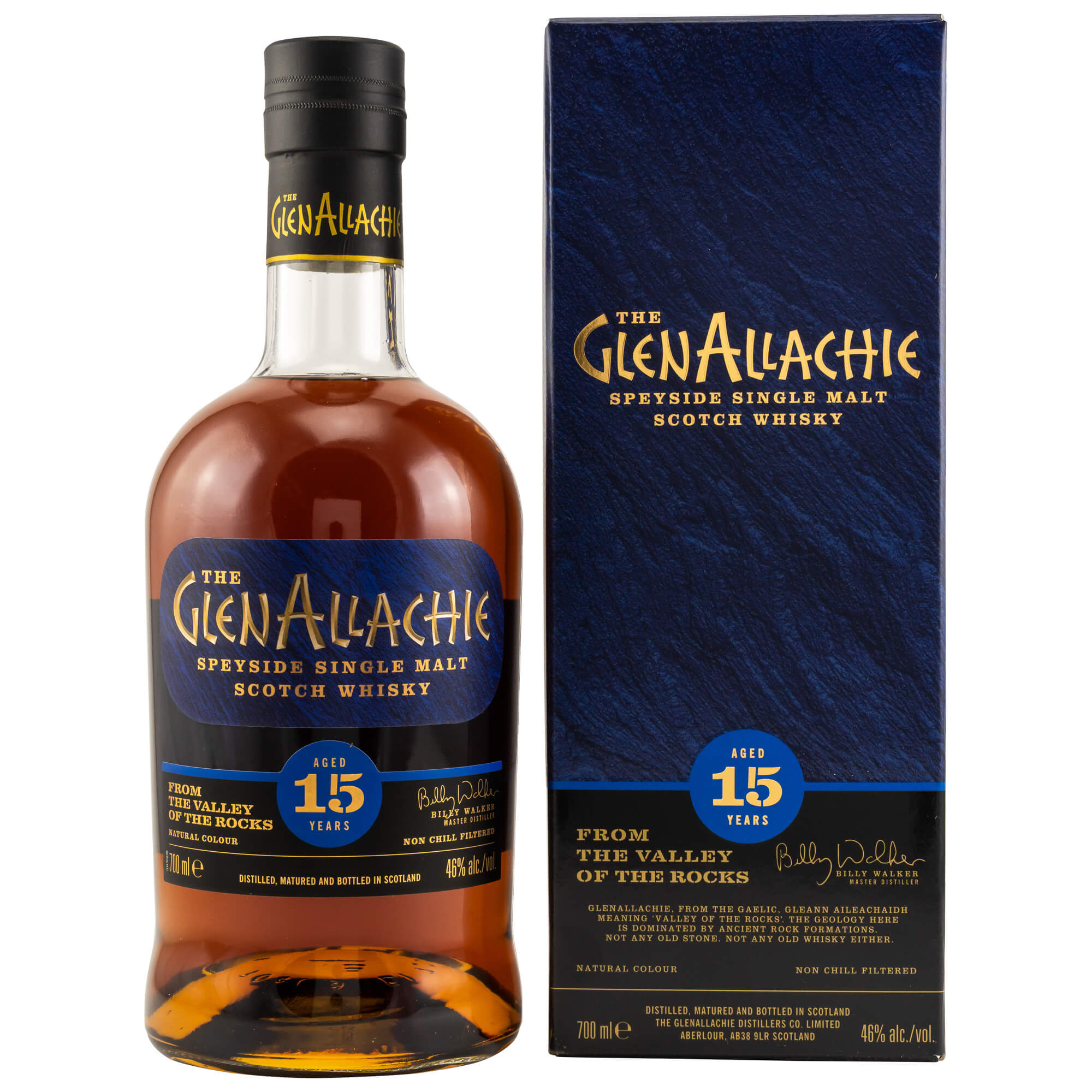 GlenAllachie 15 Jahre Speyside Single Malt Scotch Whisky