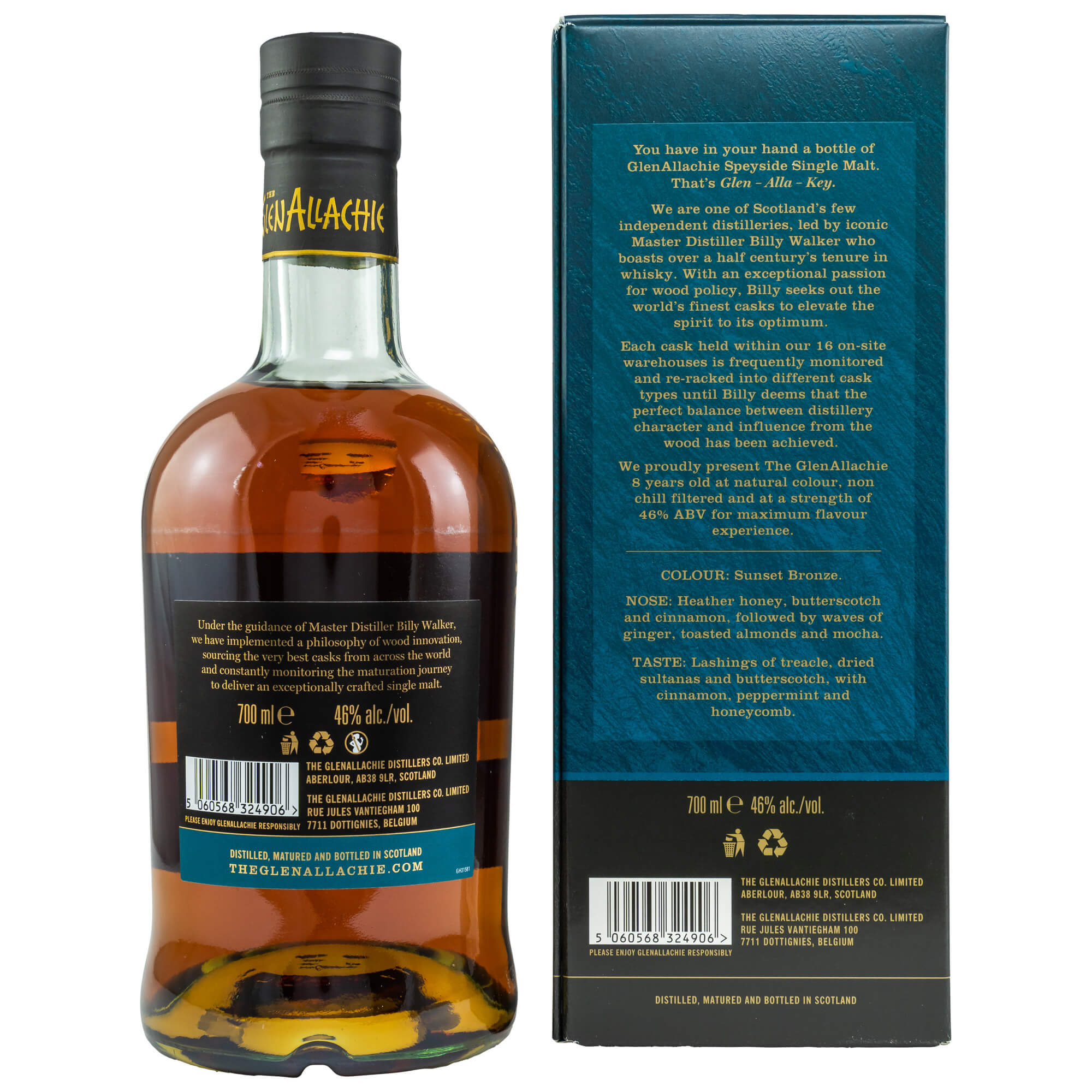 GlenAllachie 8 Jahre Single Malt Whisky