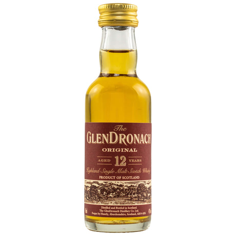 Glendronach 12 Jahre Miniatur Whisky