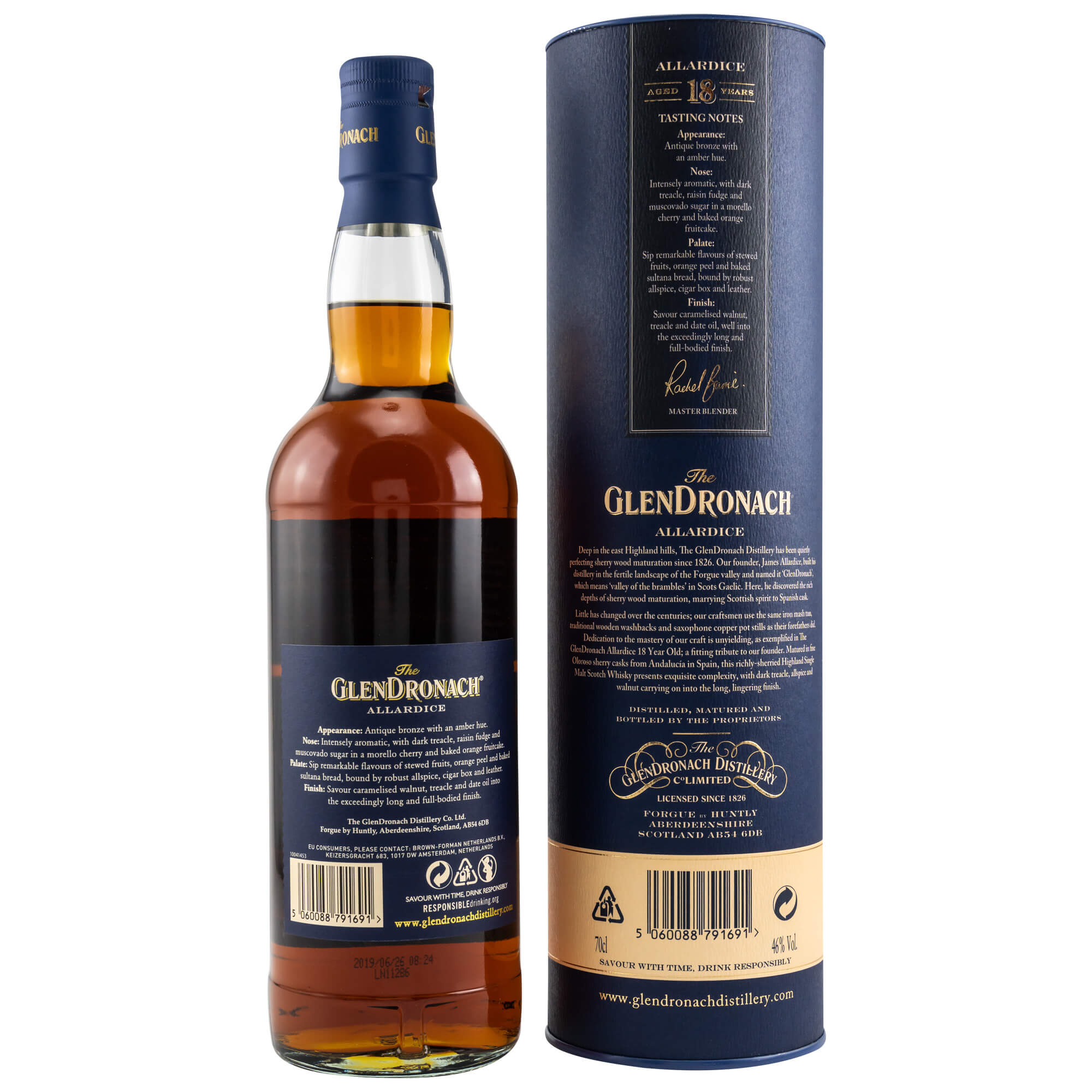 Glendronach Allardice 18 Jahre Highland Single Malt Scotch Whisky