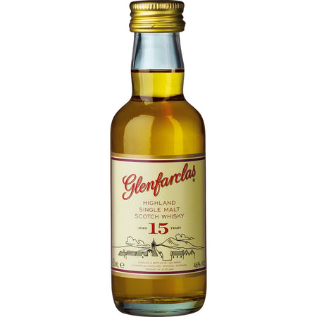 Glenfarclas 15 Jahre Miniatur Single Malt Scotch Whisky