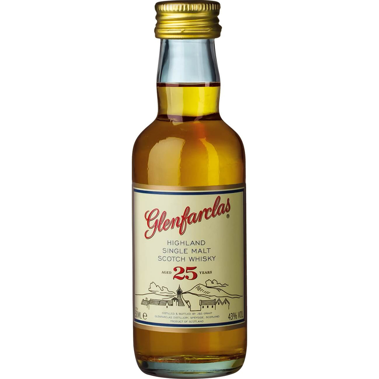 Glenfarclas 25 Jahre Miniatur