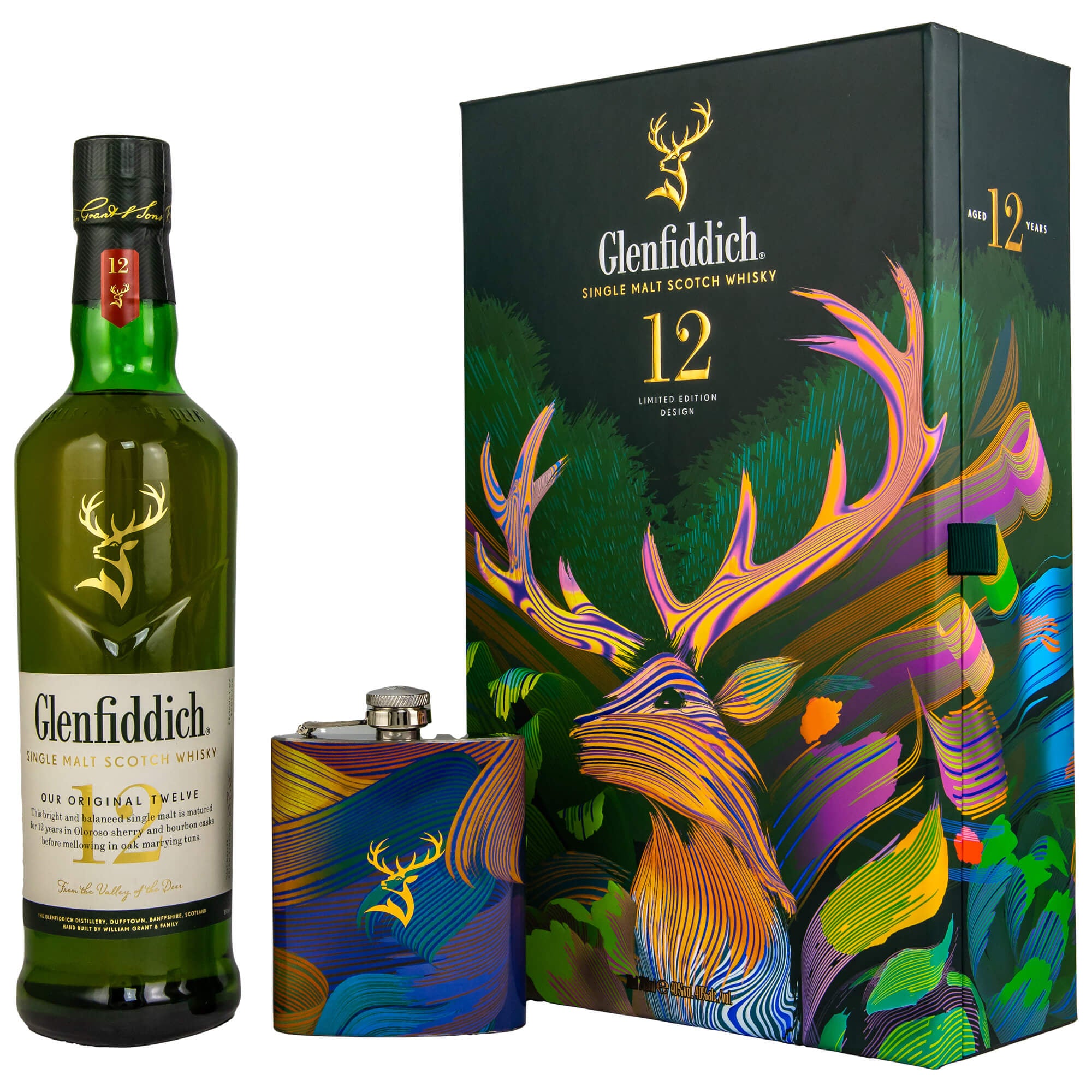 Glenfiddich 12 Jahre Limited Design Edition Speyside Single Malt Scotch Whisky