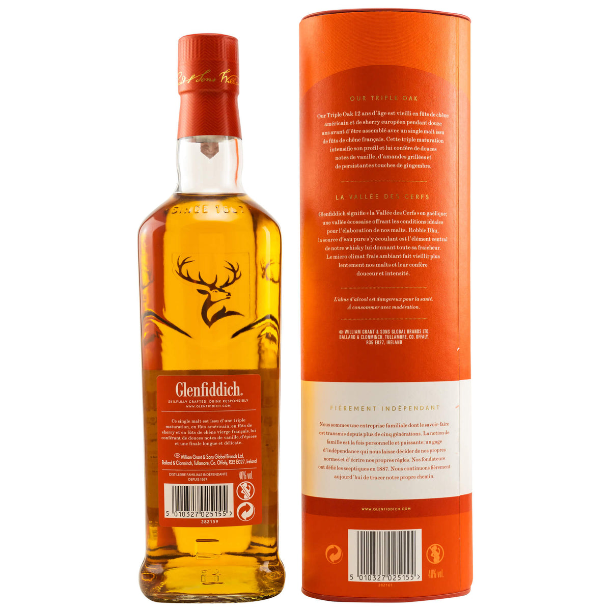 Glenfiddich 12 Jahre Triple Oak Speyside Single Malt Scotch Whisky