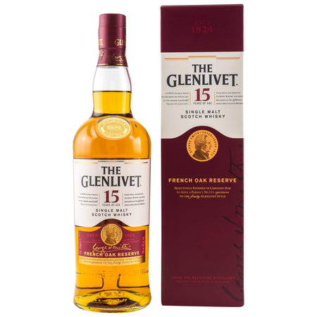 Glenlivet 15 Jahre French Oak Reserve Speyside Single Malt Scotch Whisky