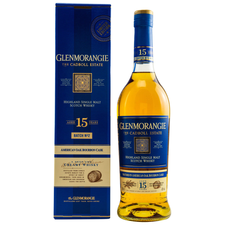 Glenmorangie The Cadboll Estate 15 Jahre Highland Single Malt Scotch Whisky