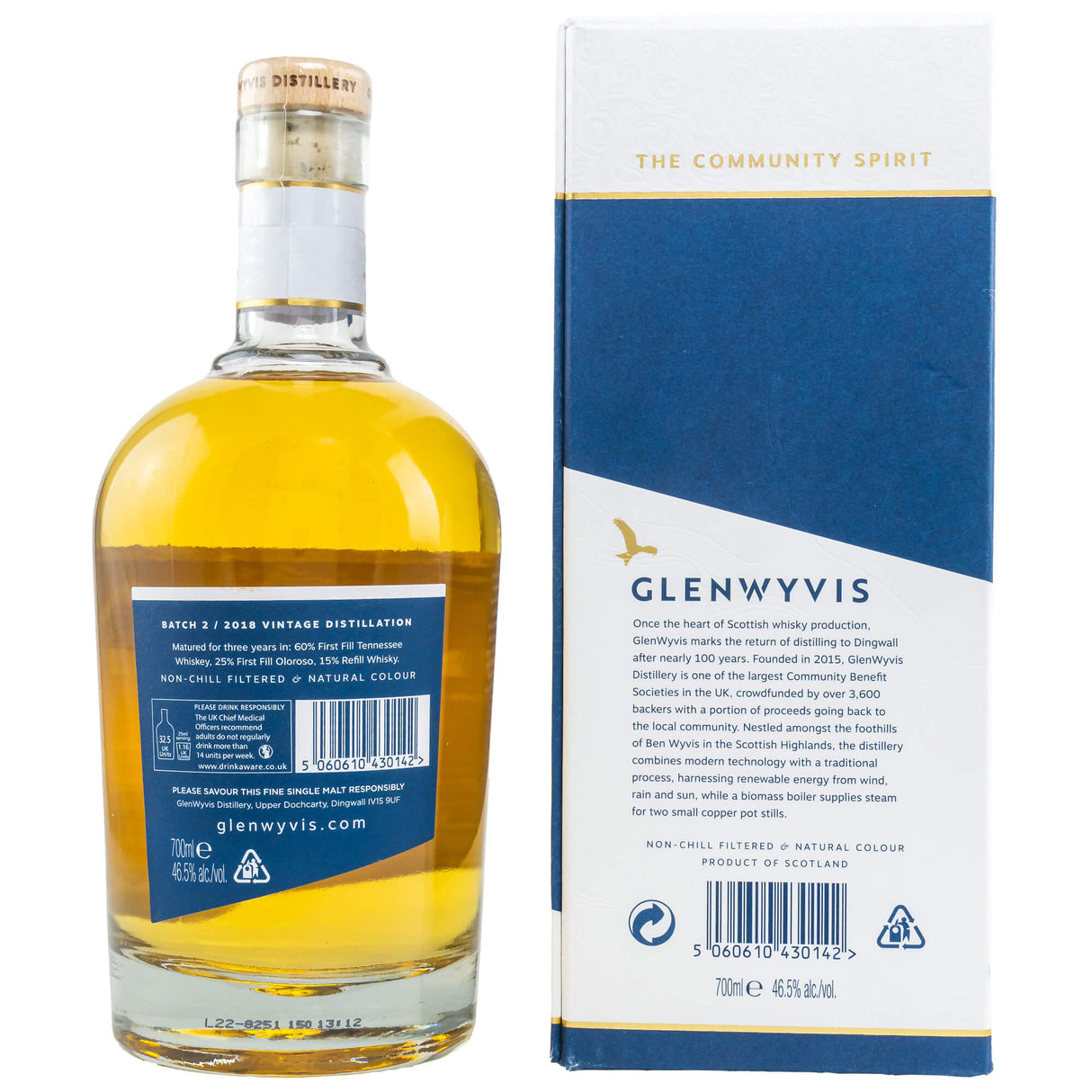 glenwyvis batch 0218 single malt scotch whisky
