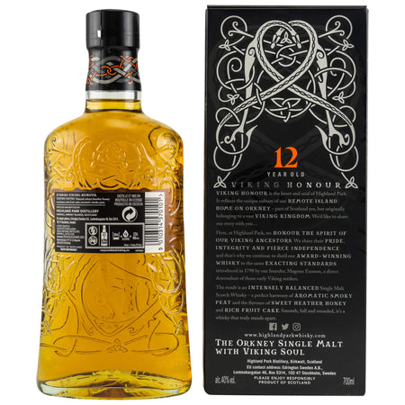 Highland Park 12 Jahre Viking Honour Single Malt Scotch Whisky