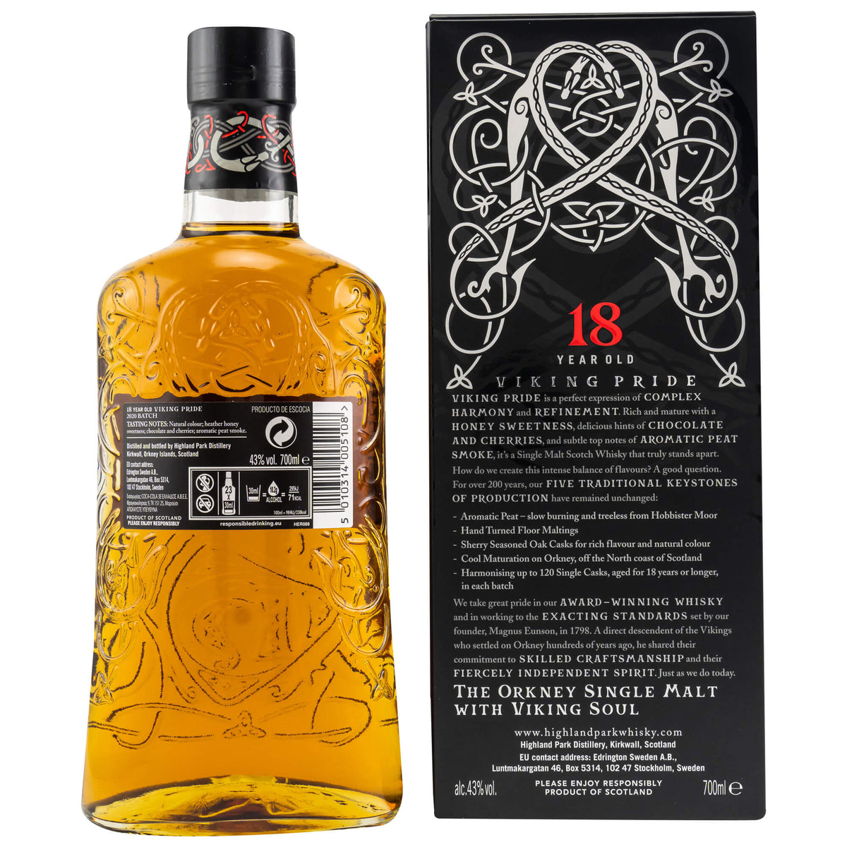 Highland Park Viking Pride 18 Jahre 2020 Batch Single Malt Scotch Whisky