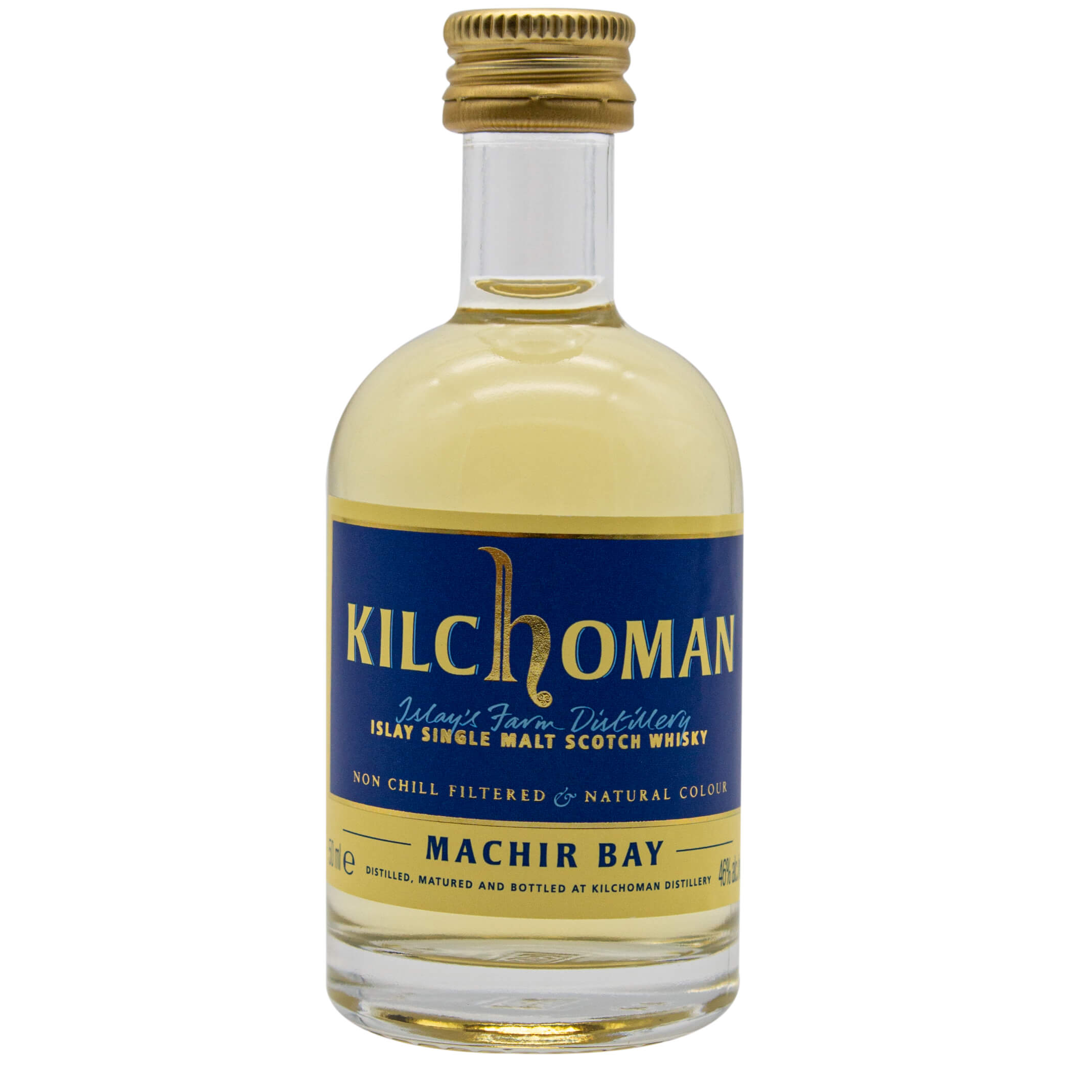 Kilchoman Machir Bay Miniatur Islay Single Malt Scotch Whisky