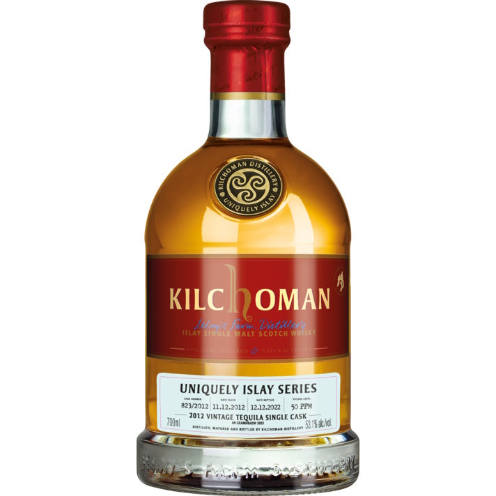 Kilchoman Uniquely Islay Tequila Am Geamhradh 2012/2022 Whisky