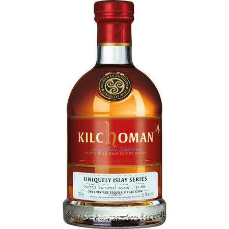 Kilchoman Uniquely Islay Tequila 2013/2022 Islay Single Malt Scotch Whisky