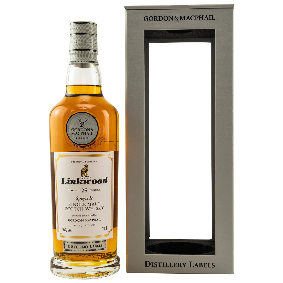 Linkwood 25 Jahre Distillery Label Whisky