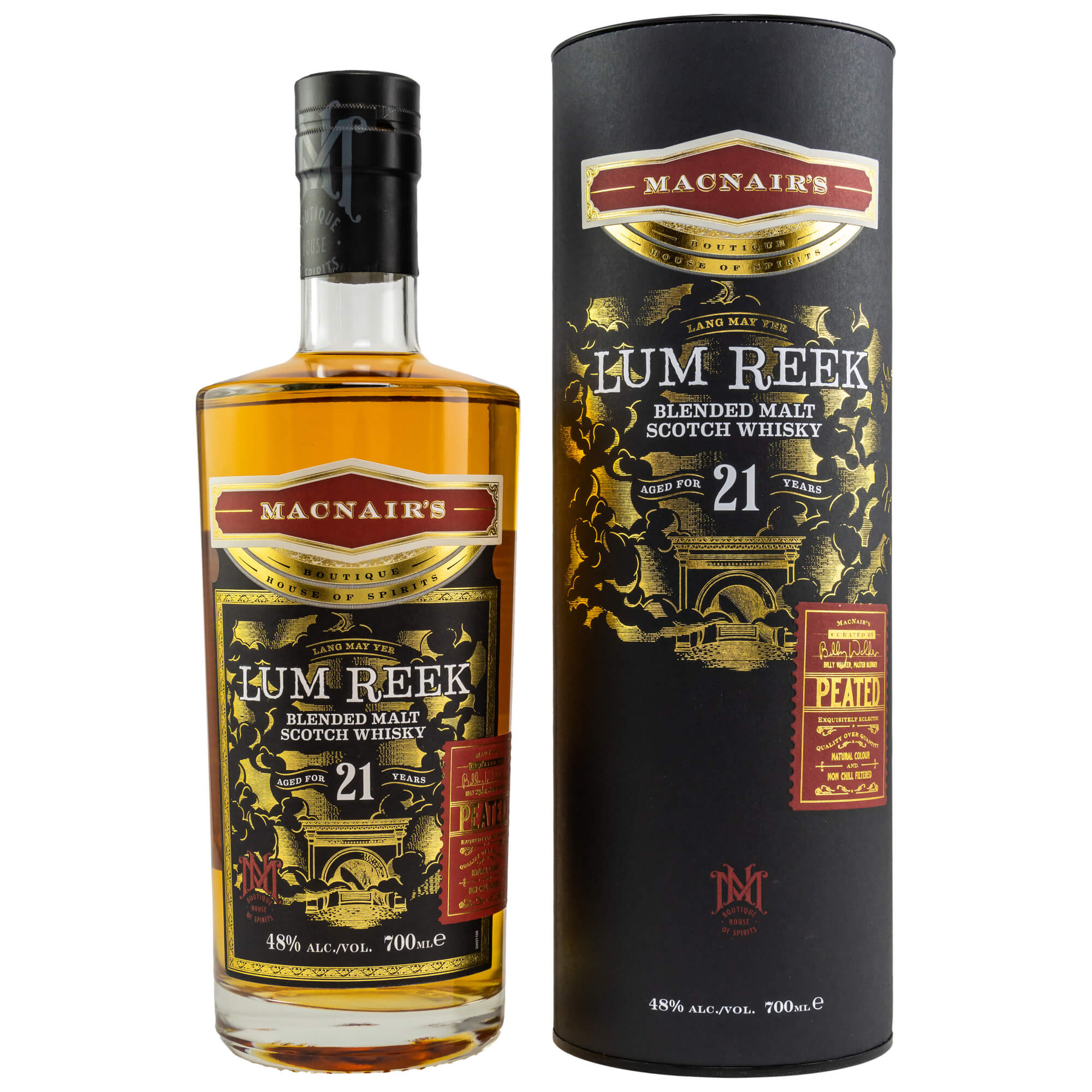 MacNair's Lum Reek 21 Jahre Blended Malt Scotch Whisky