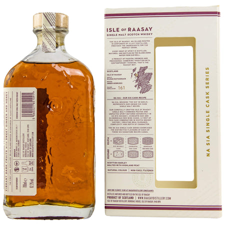 Isle of Raasay Na Sia Unpeated Chinkapin Single Malt Scotch Whisky