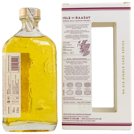 Isle of Raasay Na Sia Unpeated Rye Single Malt Scotch Whisky