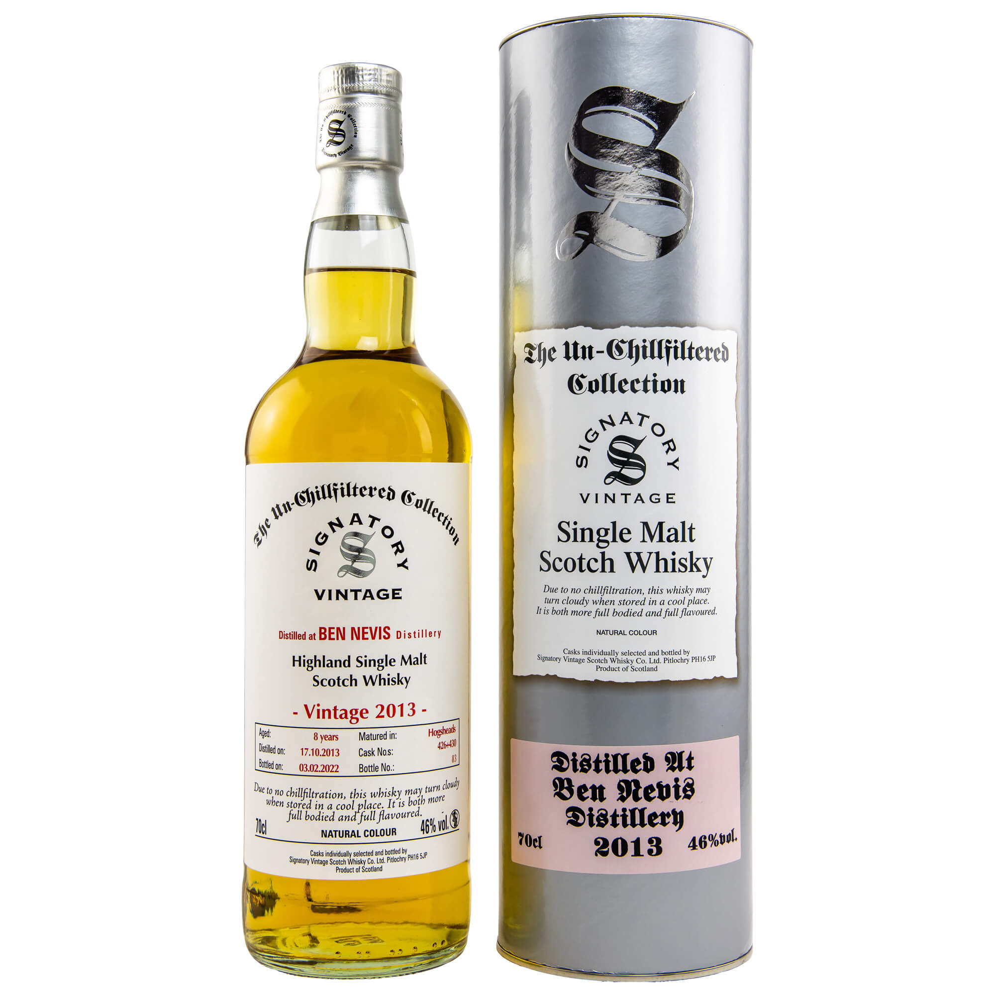 Ben Nevis 8 Jahre Single Malt Scotch Whisky