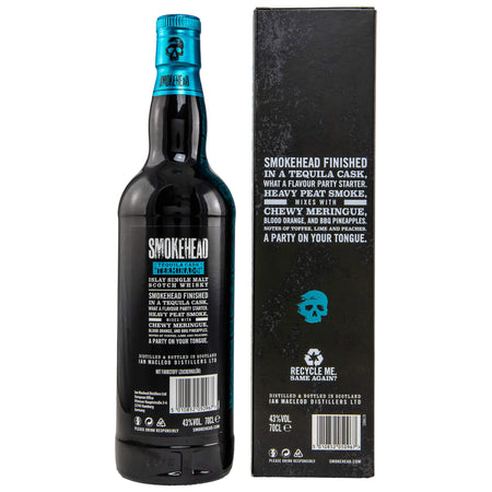 Smokehead Terminado Tequila Cask Islay Whisky