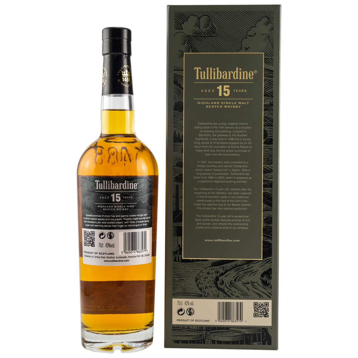 Tullibardine 15 Jahre